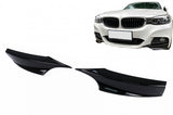 Splitter Laterali Paraurti Anteriore BMW Serie 3 F34 GT (2013-2020) Nero Lucido