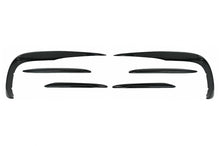 Carica l&#39;immagine nel visualizzatore di Gallery, Lip e flap Paraurti Anteriore Mercedes Classe E W213 S213 C238 A238 Sport Line E53 (2016-2020) Nero Lucido
