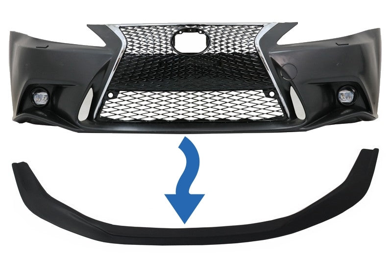 Lip Paraurti Anteriore LEXUS IS XE20 (2005-2013) IS F Sport Facelift XE30 (2014+) Design
