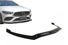 Carica l&#39;immagine nel visualizzatore di Gallery, Lip Paraurti Anteriore Mercedes CLA X118 C118 Sport Line CLA35 (2019-2023) Nero Lucido