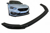 Lip Paraurti Anteriore Seat Leon MK4 FR (2020+) Nero Lucido