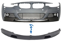 Carica l&#39;immagine nel visualizzatore di Gallery, Lip Paraurti Anteriore Splitter BMW Serie 3 F30 F31 (2011+) M-Performance Pellicola Carbonio Coating