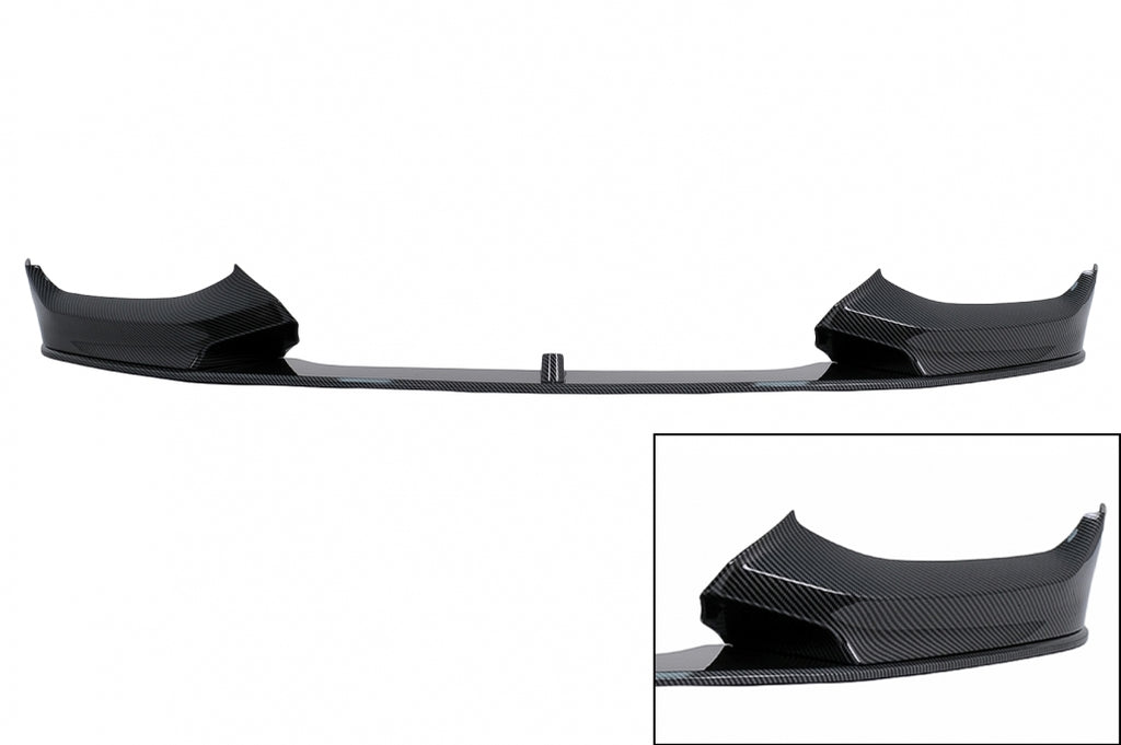 Lip Paraurti Anteriore BMW Serie 1 F20 F21 (2011-2014) Serie 2 F22 F23 (2014+) Carbon look