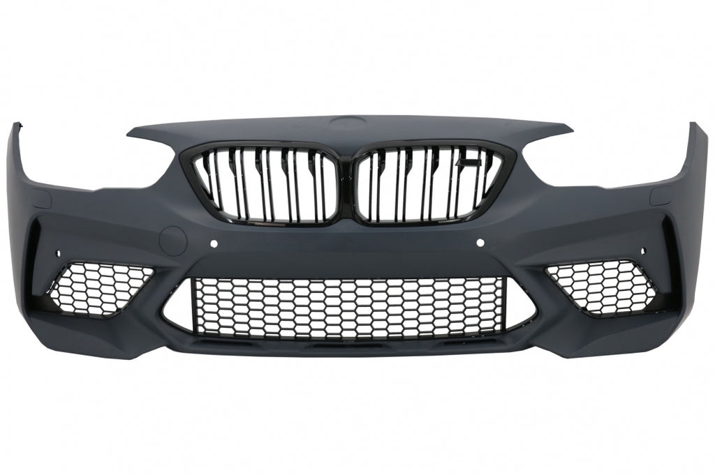 Griglia Paraurti Anteriore TKSE Per BMW Serie 1 F20 F21 LCI M Sport 2015-2019 – Design Sportivo, Numero OEM 51118060284