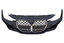 Carica l&#39;immagine nel visualizzatore di Gallery, Paraurti Anteriore BMW Serie 3 F30 F31 Non LCI e LCI (2011-2018) Conversione in G80 M3 Design Chrome Grille
