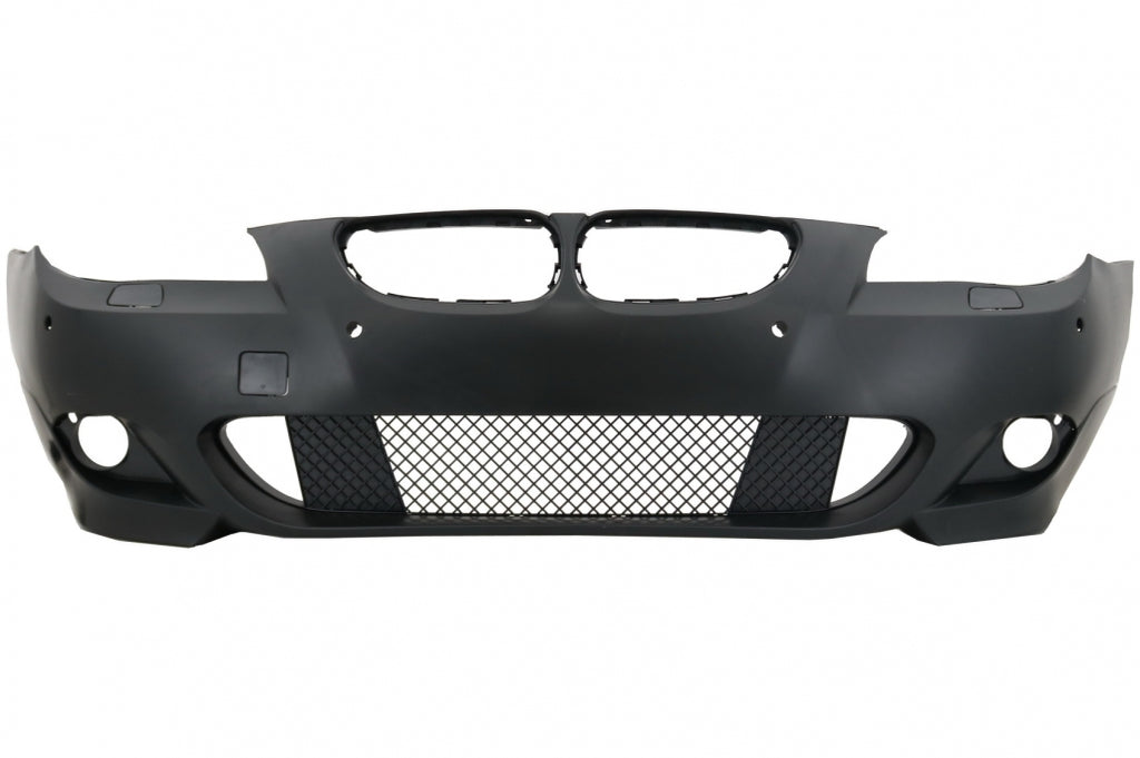 Paraurti Anteriore BMW Serie 5 E60 E61 (2003-2007) M-Technik Design PDC Fori sensori di parcheggio 24mm