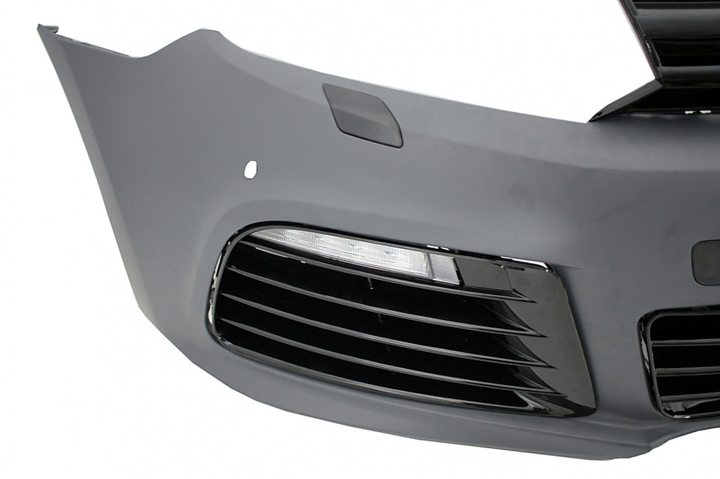 Paraurti Anteriore VW Golf VI 6 MK6 (2008-2013) R20 Design con fori sensori di parcheggio