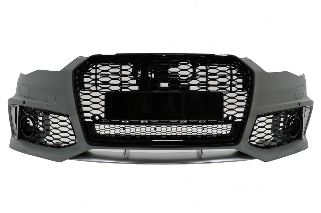 Paraurti Anteriore con Griglie Centrali Audi A6 C7 4G Facelift (2015-2018) RS6 Design