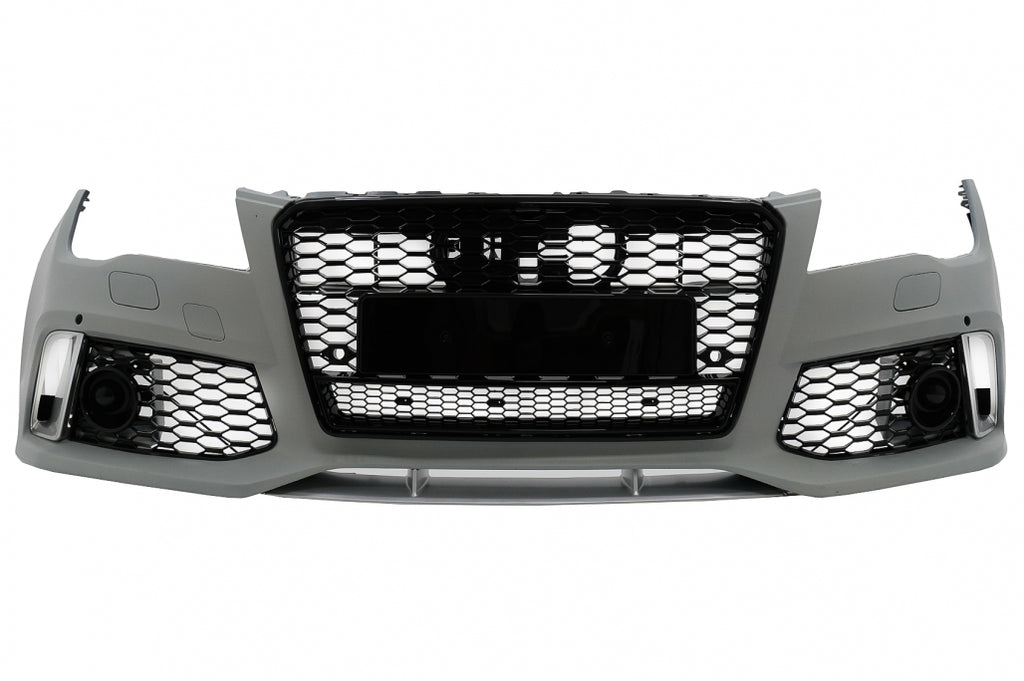 Paraurti Anteriore con Griglie Centrali Audi A7 4G Pre-Facelift (2010-2014) RS7 Design