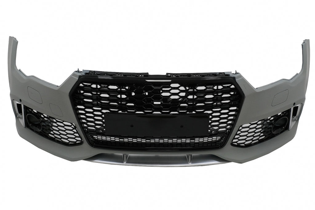Paraurti Anteriore con Griglie Centrali Audi A7 4G Facelift (2015-2018) RS7 Design