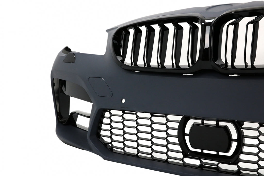 Paraurti Anteriore con Griglie Centralis BMW Serie 5 F10 F11 (2011-2017) M5 2020 Style