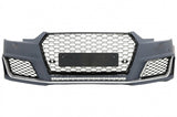 Paraurti Anteriore con Griglie Audi A4 B9 8W (2016-2018) Quattro RS4 Design
