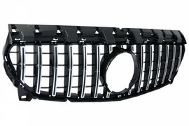 Griglia Anteriore Mercedes CLA C117 X117 W117 Facelift (2016-2018) CLA45 GT-R Panamericana Design Nero Chrome