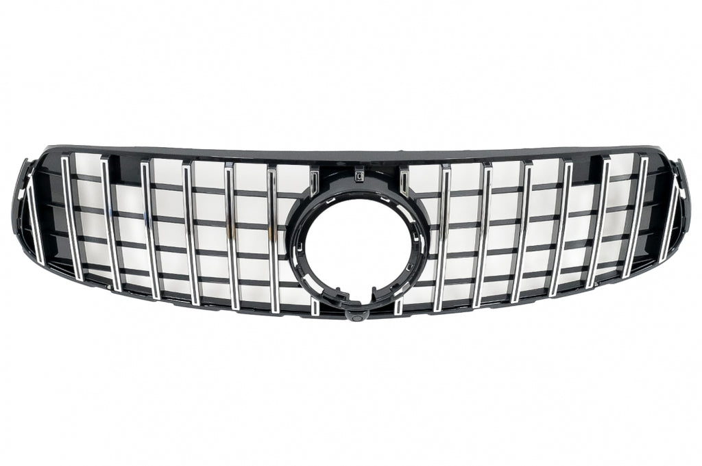 Griglia Anteriore Mercedes GLC X253 C253 Facelift (2020+) GTR Panamericana Design Nero Chrome