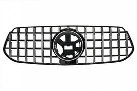 Griglia Anteriore Mercedes GLE SUV W167 V167 GLE Coupe C167 Sport Package (2019+) GTR Panamericana Design Nero Lucido e Chrome