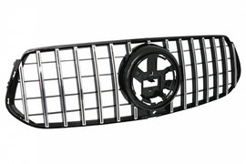 Griglia Anteriore Mercedes GLE SUV W167 V167 GLE Coupe C167 Sport Package (2019+) GTR Panamericana Design Nero Lucido e Chrome