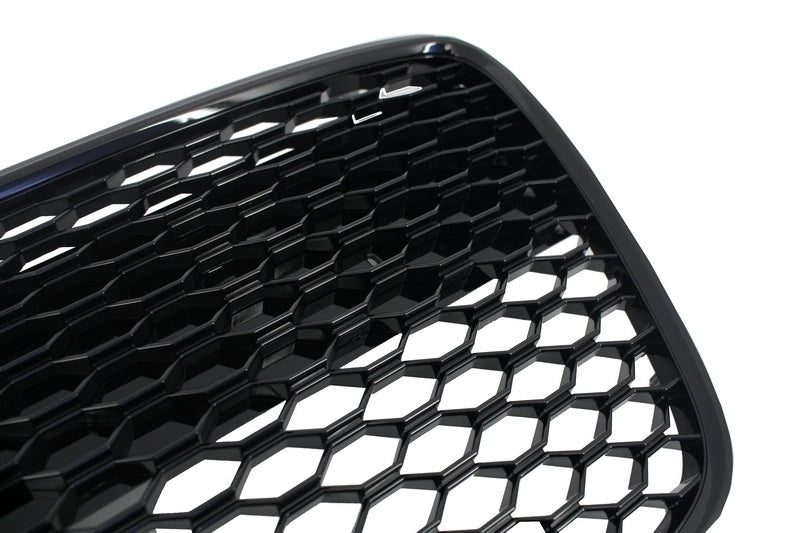 Griglia Anteriore Audi R8 (2007-2012) Honeycomb Nero Lucido