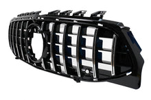 Carica l&#39;immagine nel visualizzatore di Gallery, Griglia Anteriore Mercedes CLA X118 C118 (2019+) Chrome Stripes GT-R Panamericana Design