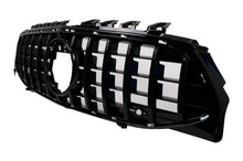 Carica l&#39;immagine nel visualizzatore di Gallery, Griglia Anteriore Mercedes CLA X118 C118 (2019+) Nero Lucido Stripes GT-R Panamericana Design