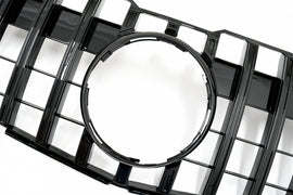 Griglia Anteriore Mercedes GLK-Class X204 Facelift (2013-2015) GT-R Panamericana Design Nero Lucido