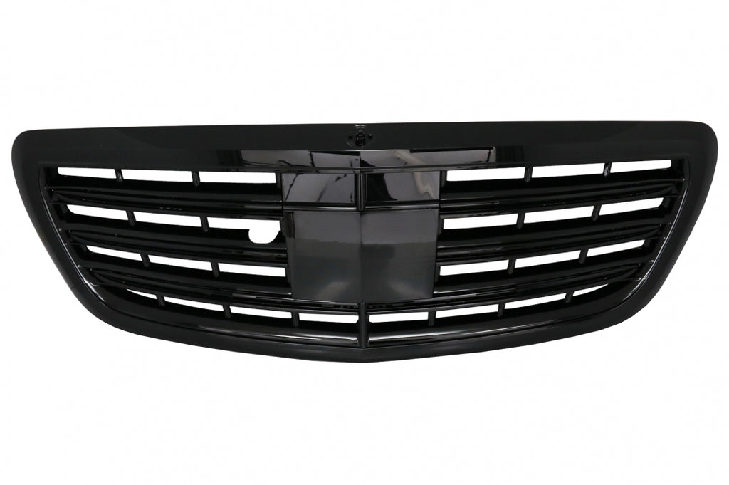 Griglia Anteriore Mercedes Classe S W222 (2014-08.2020) S63 S65 Design Nero Lucido