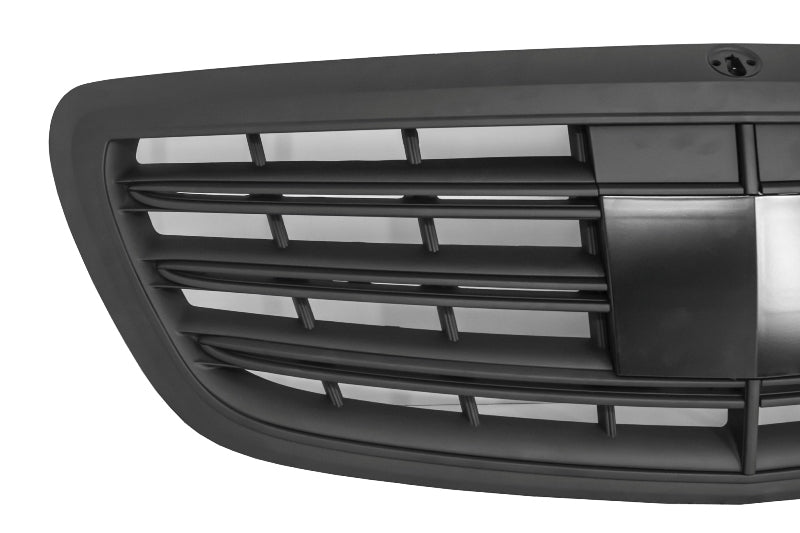 Griglia Anteriore Mercedes Classe S W222 (2014-08.2020) S63 S65 Design Nero Opaco