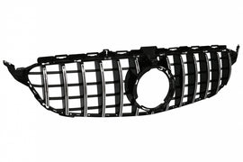 Griglia Anteriore Mercedes W205 Sedan S205 T-Modell A205 Cabriolet C205 Coupe Facelift (03.2018-2020) con 360 Chrome
