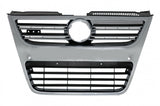 Griglia Anteriore VW Passat 3C (2007-2010) Full Chrome solo per R36 Paraurti Originale OEM con PDC Fori sensori di parcheggio