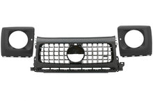 Carica l&#39;immagine nel visualizzatore di Gallery, Griglia Anteriore con Cover Fari Mercedes Classe G W464 W463A G63 AMG (06.2018+) GT-R Panamericana Design