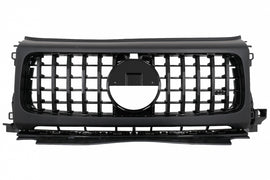 Griglia Anteriore con Cover Fari Mercedes Classe G W464 W463A e G63 AMG (06.2018+) GT-R Panamericana Design Nero Lucido