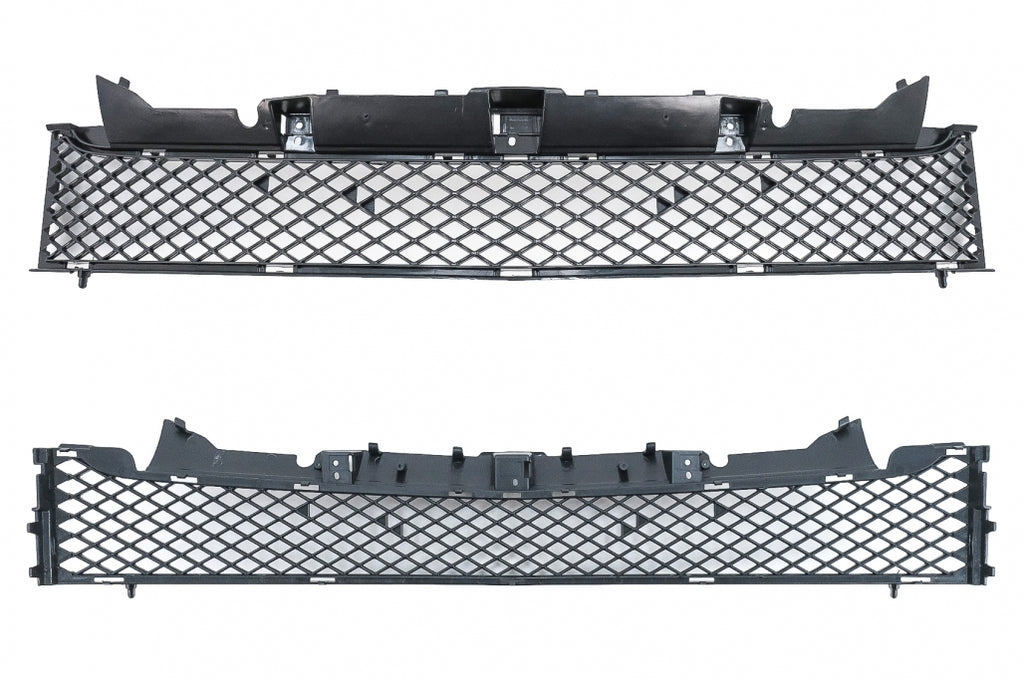 Griglia Anteriore con Griglia inferiore Mercedes Classe SLK R172 (2011-2015) GT-R Panamericana Design Nero