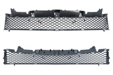Carica l&#39;immagine nel visualizzatore di Gallery, Griglia Anteriore con Griglia inferiore Mercedes Classe SLK R172 (2011-2015) GT-R Panamericana Design Nero