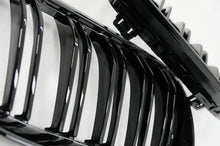 Load image into Gallery viewer, Griglie Reni Anteriori BMW Serie 3 E92 E93 Coupe Convertible PreLCI (2006-2009) Double Stripe M-Package Sport Design