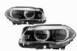 Fari Anteriori Full LED Angel Eyes BMW Serie 5 F10 F11 LCI (2014-2017)