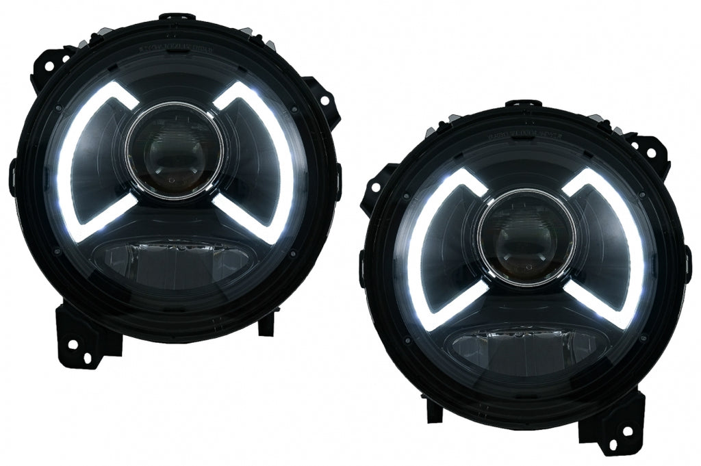 Fari Anteriori Full LED Jeep Wrangler IV JL/JLU (2018+) Light Bar