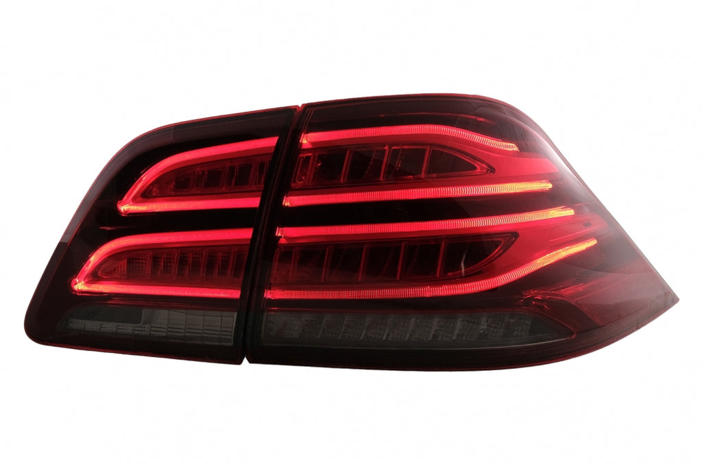 Full LED LightBar Fanali Posteriori Mercedes Classe M W166 (2012-2015) Red Bianco LHD