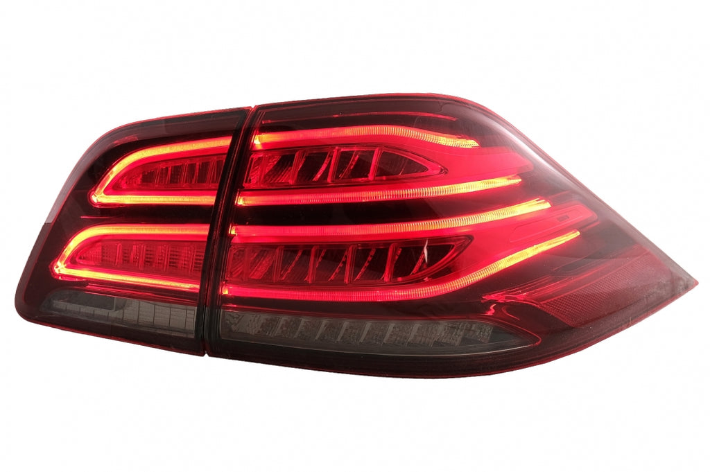 Full LED LightBar Fanali Posteriori Mercedes Classe M W166 (2012-2015) Red Bianco LHD