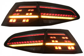 Fanali Posteriori Full LED VW Golf MK7 e MK7.5 VII (2012-2020) Facelift Retrofit G7.5 Look Luce di svolta sequenziale dinamica Smoke
