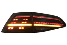 Load image into Gallery viewer, Fanali Posteriori Full LED VW Golf MK7 e MK7.5 VII (2012-2020) Facelift Retrofit G7.5 Look Luce di svolta sequenziale dinamica Smoke
