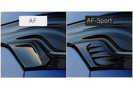 Fanali Posteriori Aerodynamic GL-5i GL-5X Fin AF-Sport Flaps Trim Range Rover Sport L494 (2013-2022) Nero