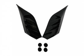 Fanali Posteriori Aerodynamic GL-5i GL-5X Fin AF-Sport Flaps Trim Range Rover Sport L494 (2013-2022) Nero