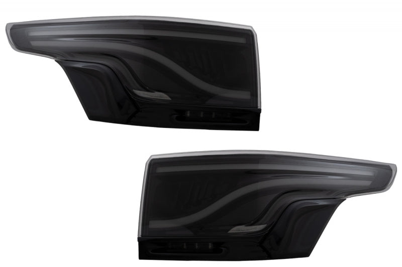 Fanali Posteriori Glohh LED LightBar Range Rover Sport L494 (2013+) GL-5X Smoke High Gloss Nero Trim