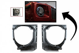 Fari Anteriori Support Mounting Brackets Mercedes W463 G-Class (1990-2006) Upgrade to (2007-2018)