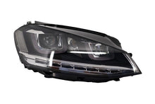 Load image into Gallery viewer, Fari Anteriori 3D LED DRL VW Golf MK7 VII (2012-2017) Silver R-Line LED Flowing Luce di svolta sequenziale dinamica Guida a Destra