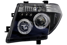 Fari Anteriori Angel Eyes Nissan Navara D40 (2004-2009) Nissan Pathfinder R51 (2005-2008) Nero