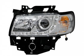 Fari Anteriori Daylight VW T4 Transporter Long Nose (1996-2003) LED DRL Chrome