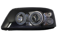 Load image into Gallery viewer, Fari Anteriori Dual Halo Rims VW Transporter T5 (04.2003-08.2009) Angel Eyes Nero