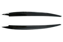 Load image into Gallery viewer, Fari Anteriori Eyebrows VW Golf VII 7 5G (2013-2017) Nero Lucido