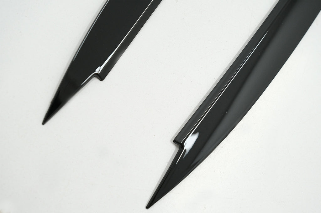 Fari Anteriori Eyebrows VW Golf VII 7 5G (2013-2017) Nero Lucido