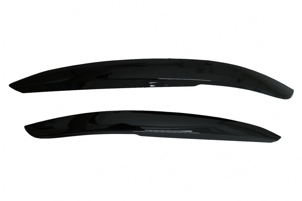 Fari Anteriori Eyebrows VW Polo 6R 6C (2009-2017) Nero Lucido